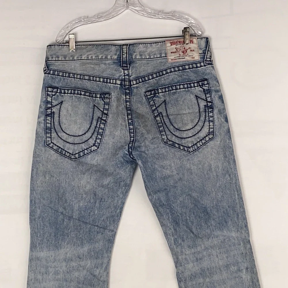 true religion jeans‎ Men's 36x33 straight  Light Budding Wash